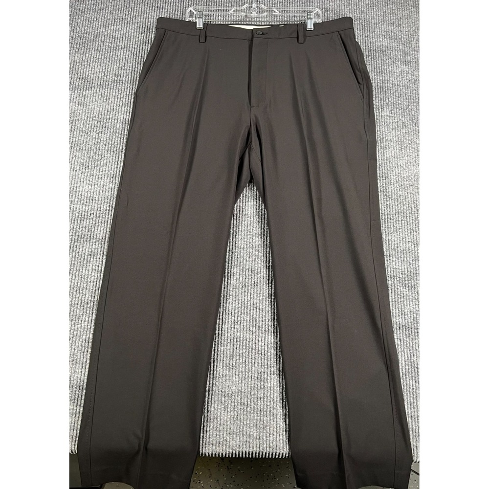 FootJoy Performance Pants Mens Size 40x32 Black Chino Golf Casual Outdoor